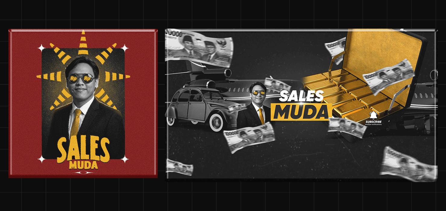 SALES MUDA - YOUTUBE BANNER PROJECT cover 1