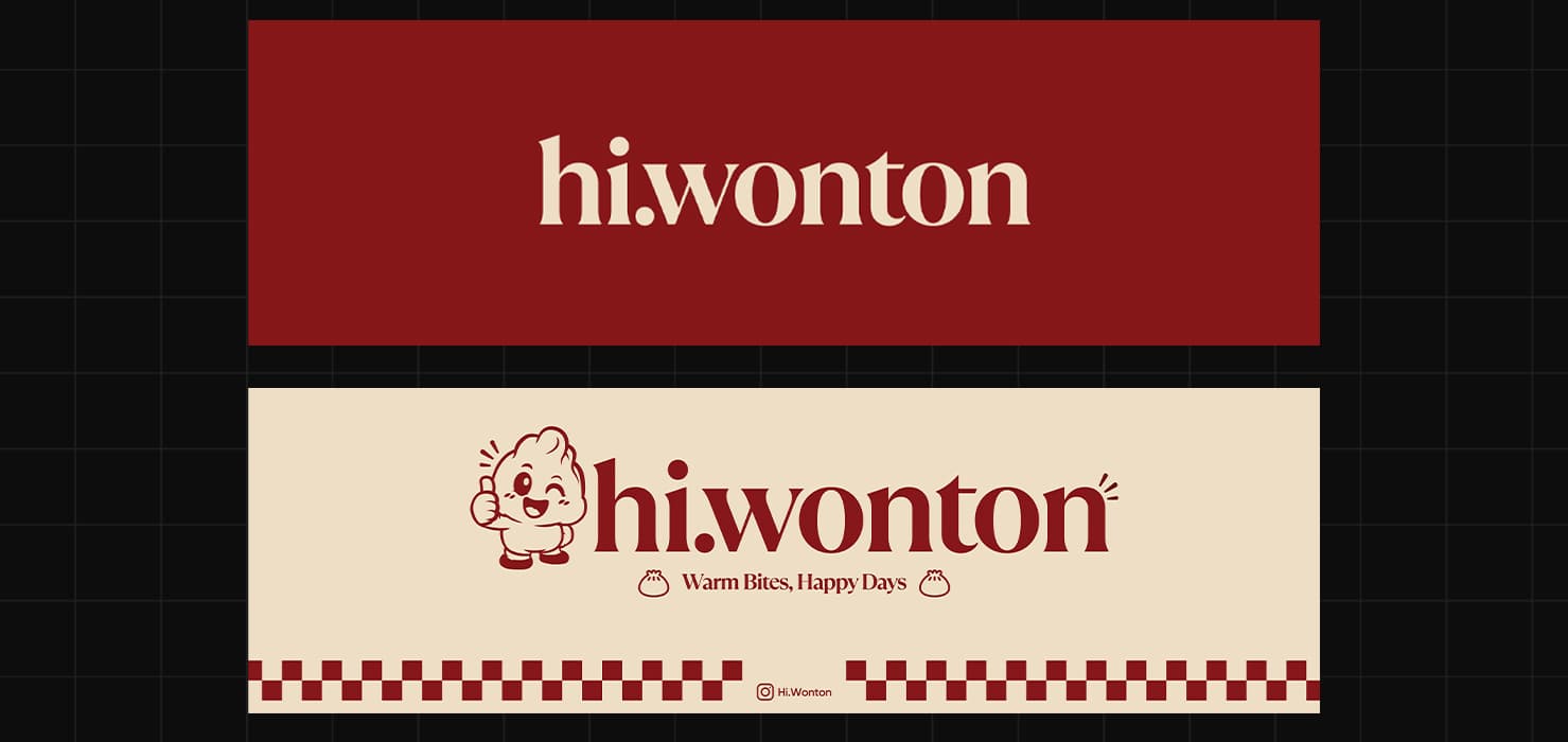 HI.WONTON - BOOTH BANNER PROJECT cover 1