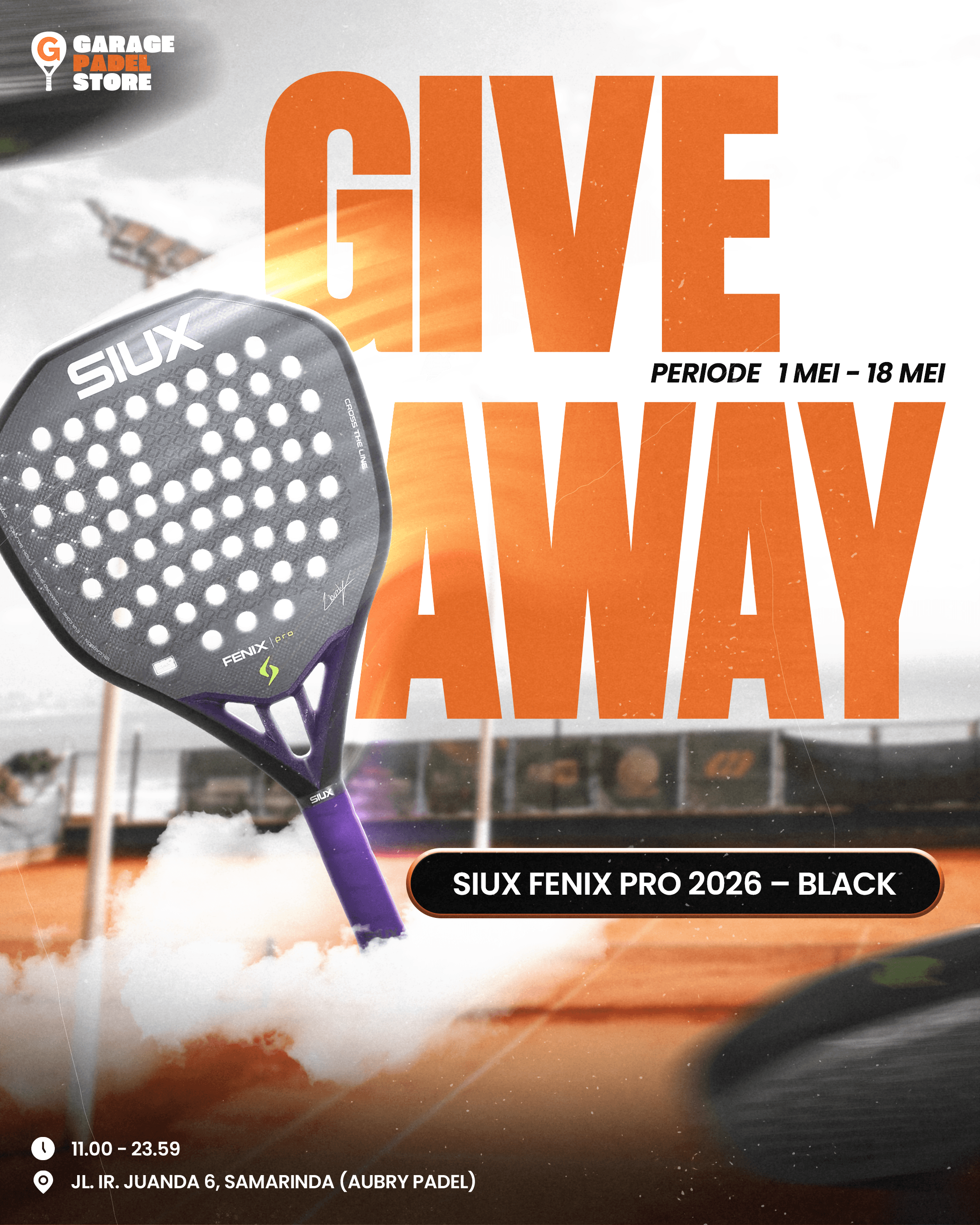 GARAGE PADEL STORE - SOCIAL MEDIA CAMPAIGN PROJECT gallery 1