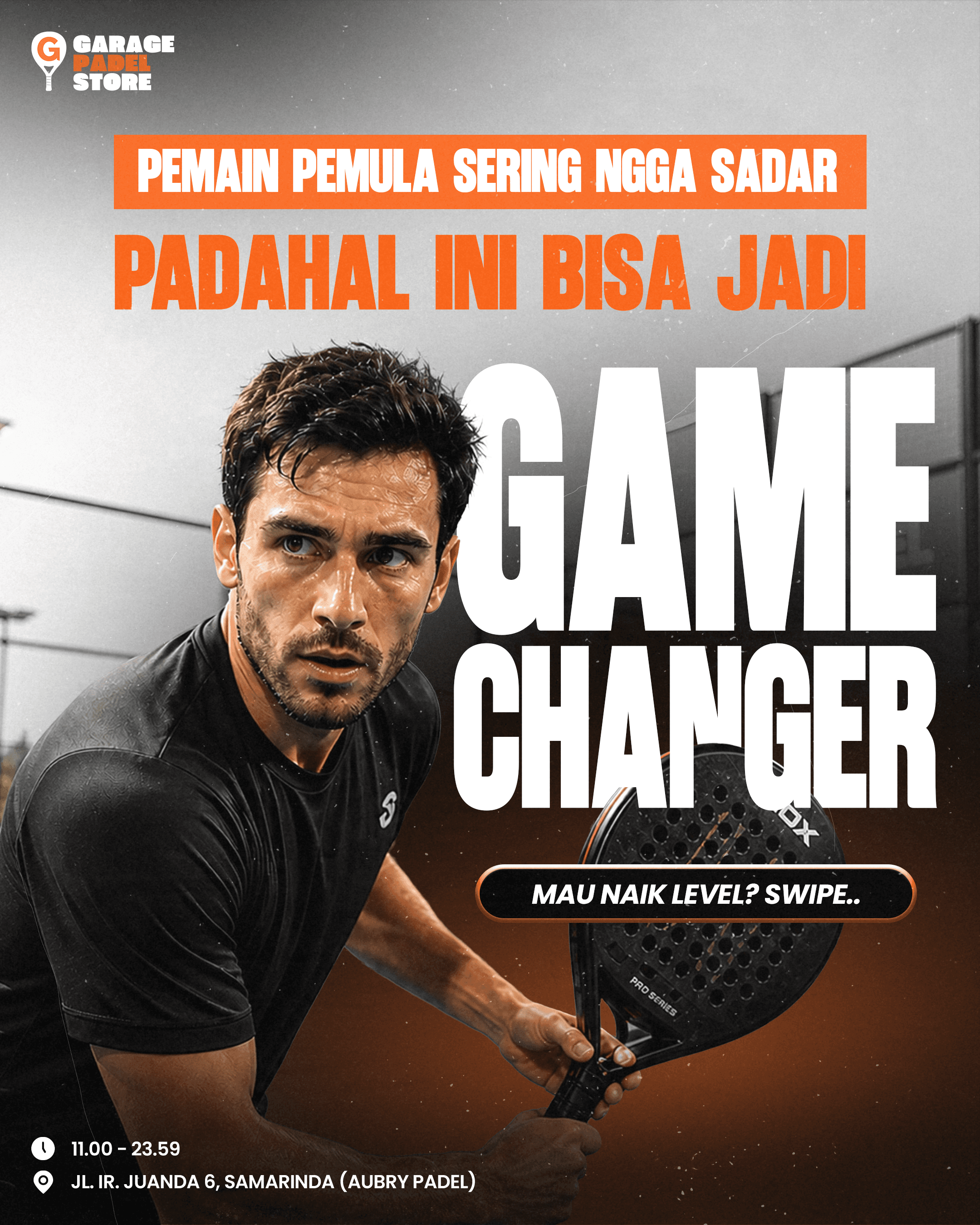 GARAGE PADEL STORE - SOCIAL MEDIA CAMPAIGN PROJECT gallery 2