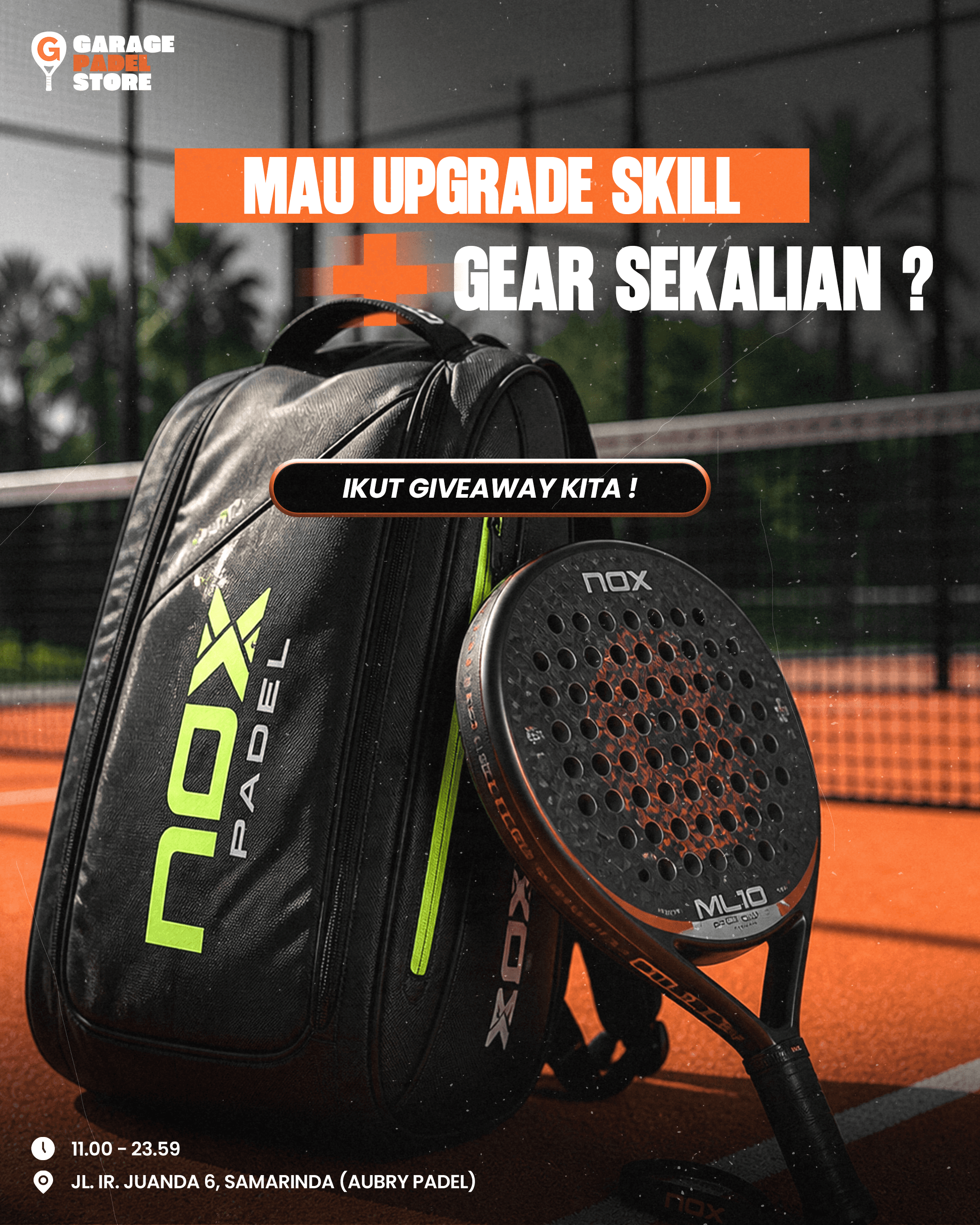 GARAGE PADEL STORE - SOCIAL MEDIA CAMPAIGN PROJECT gallery 5