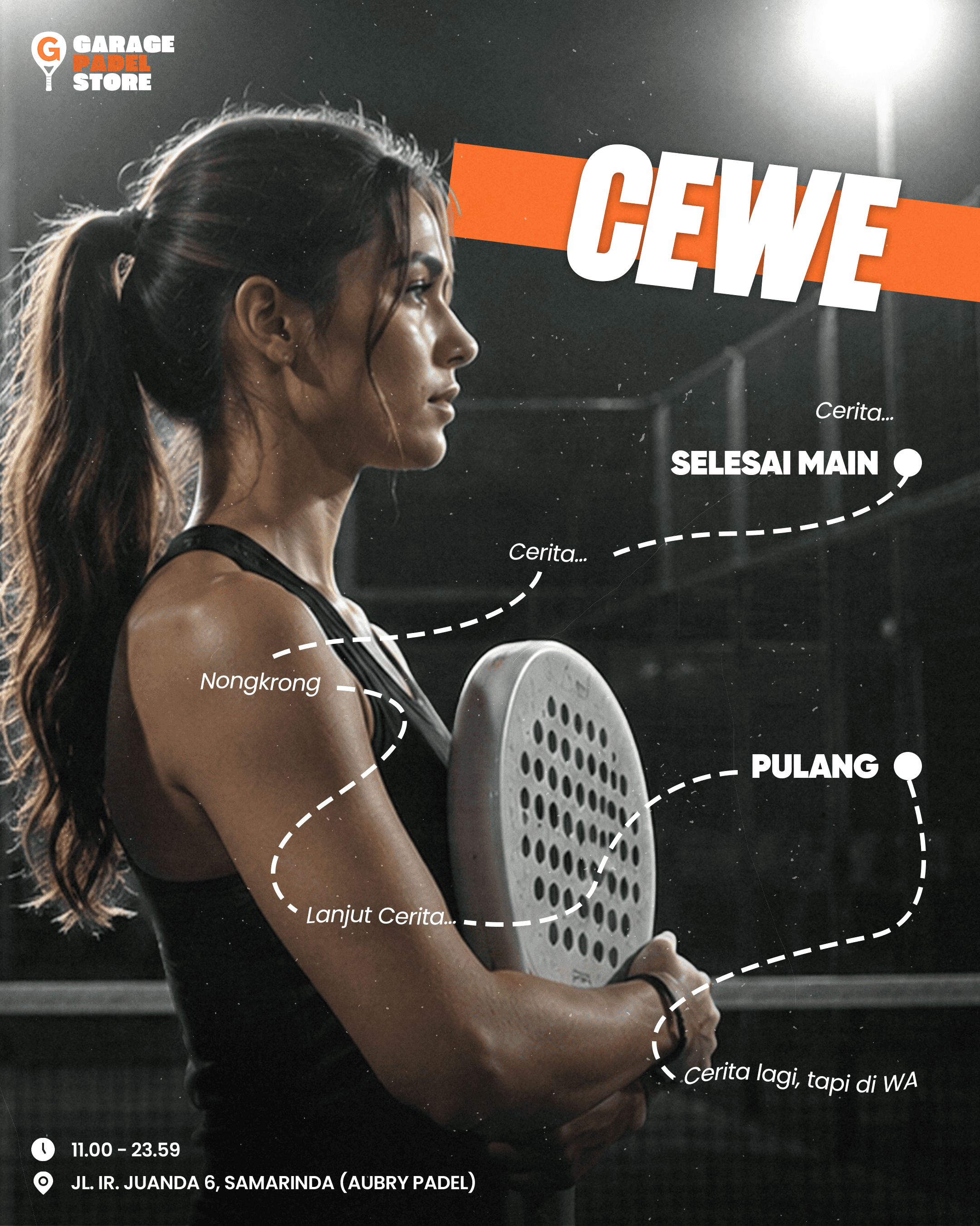 GARAGE PADEL STORE - SOCIAL MEDIA CAMPAIGN PROJECT gallery 11