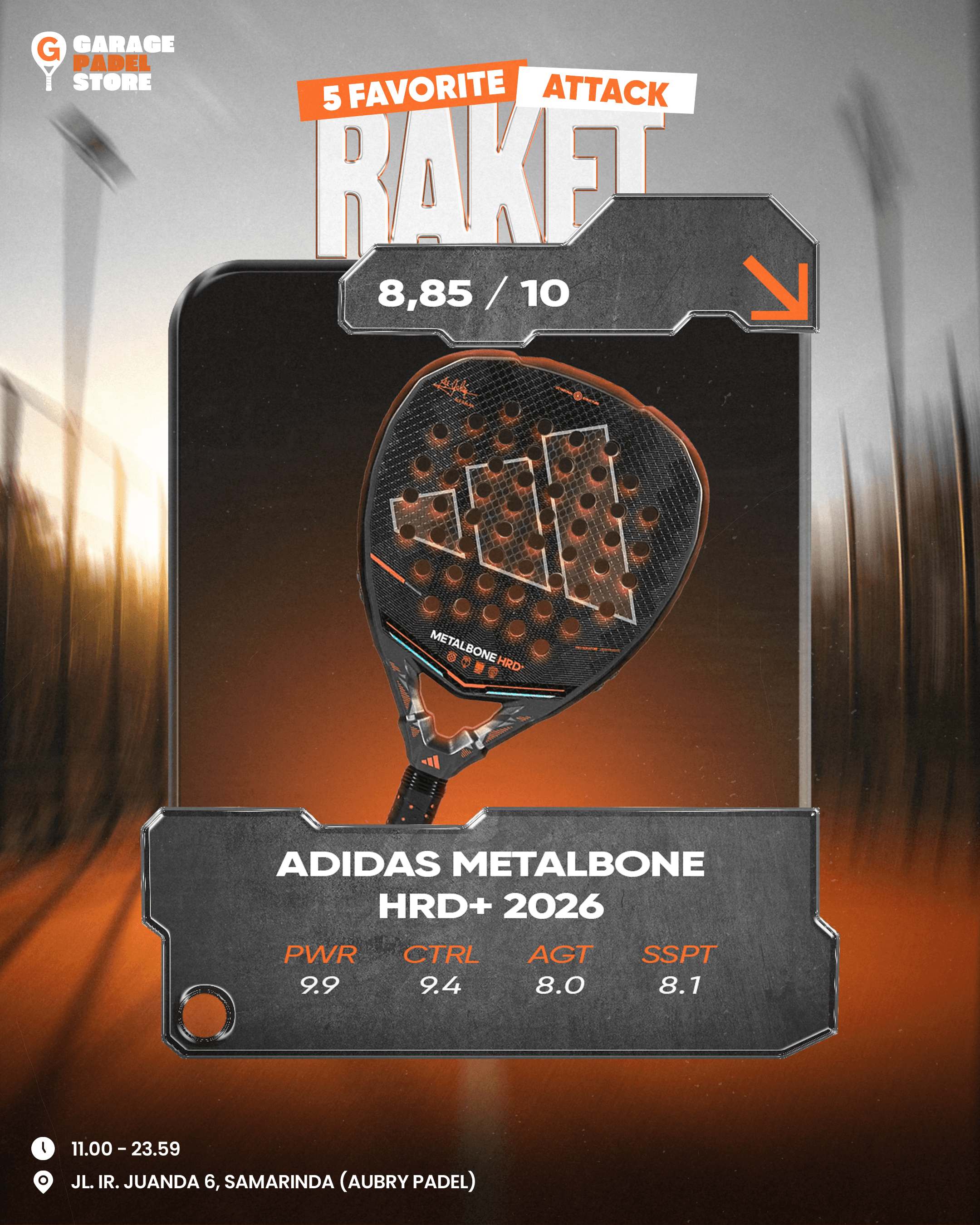 GARAGE PADEL STORE - SOCIAL MEDIA CAMPAIGN PROJECT gallery 14