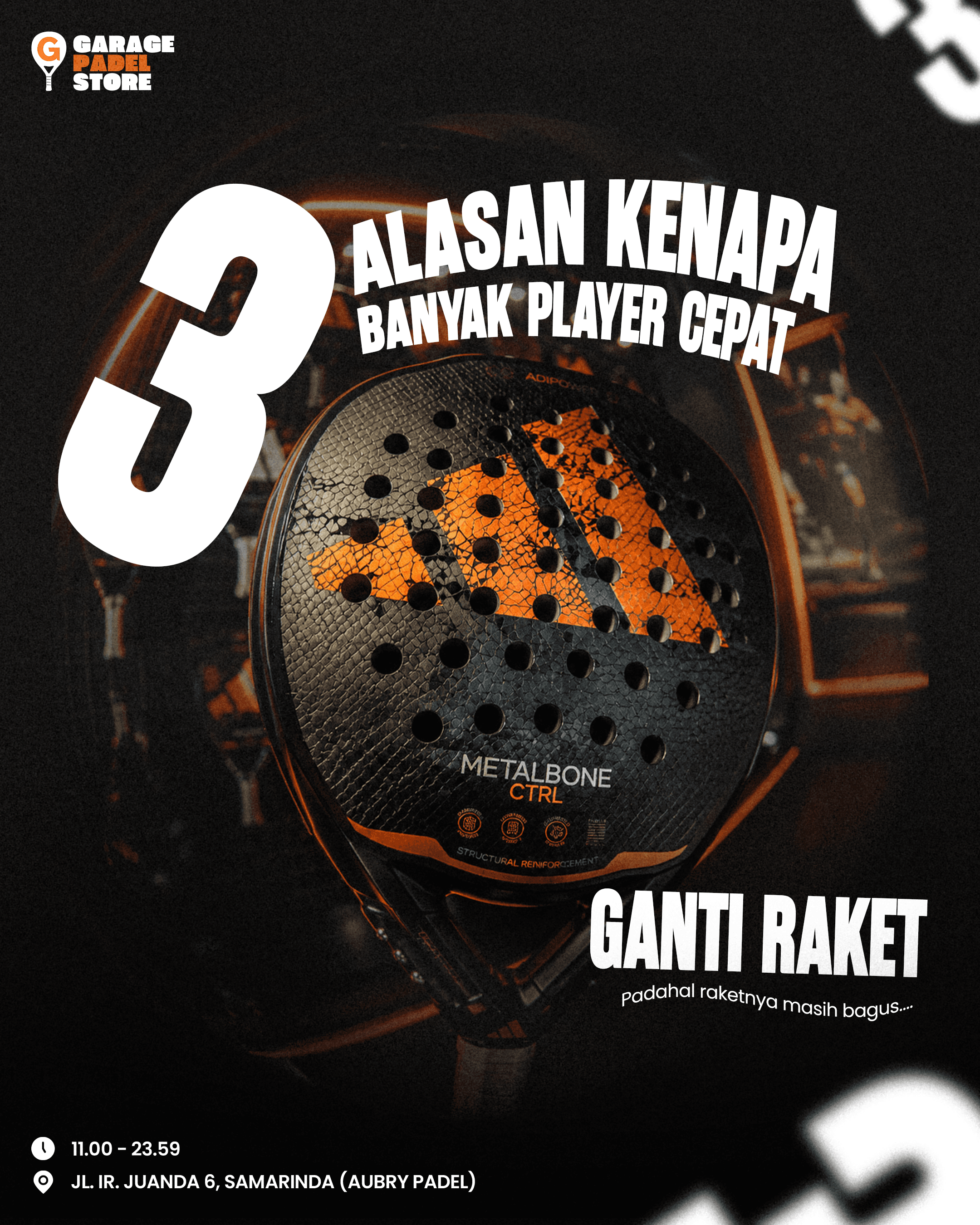 GARAGE PADEL STORE - SOCIAL MEDIA CAMPAIGN PROJECT gallery 17