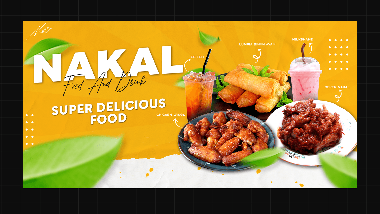 BANNER NAKAL FOOD AND DRINK section 2